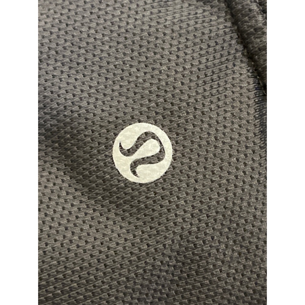Lululemon‎ Mesh-Back Full Zip Jacket Black Athletic Running Training Mock Neck